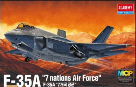 Самолёт F-35A seven nations Air Force (1:72)