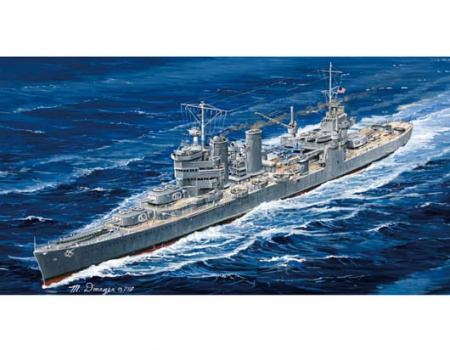 Американский тяжелый крейсер USS Astoria CA-34 1942 г., 1:700, [05743]