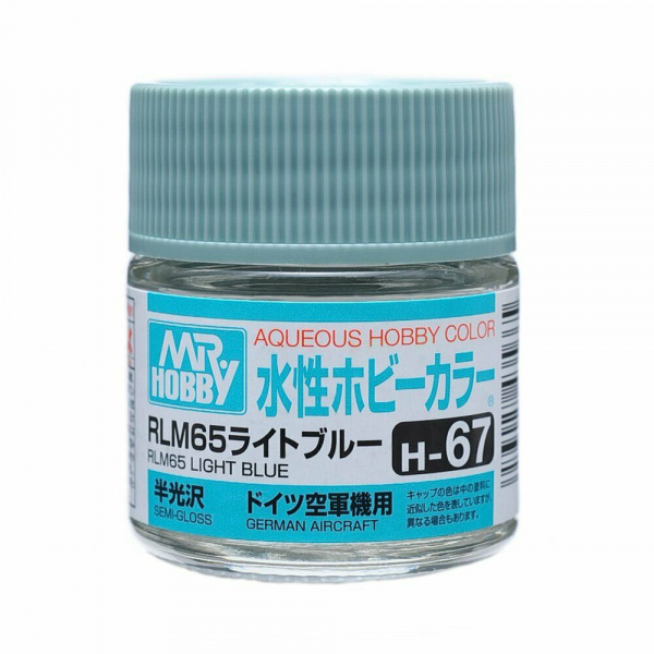 Кр.акр. на воде LIGHT BLUE RLM65 п/м.(10мл)