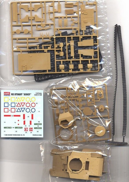 Танк M3 "Стюарт" - "Хони", 1/35