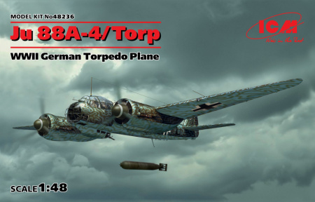 Ju 88A-4/Torp, Германский торпедоносец ІІ МВ, 1:48, (48236)