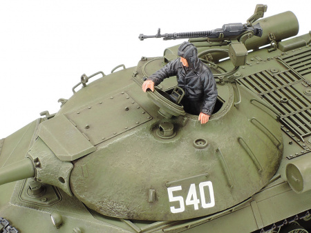 Советский тяжелый танк ИС-3 "Иосиф Сталин" с 122мм пушкой 1 фигурой командира, 1:35, [35211]