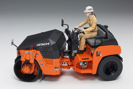 Комбинированный вибрационный каток HITACHI ZC50C-5 (в комплект входит 1 фигура), 1:35, [66002]
