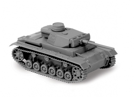 Немецкий огнеметный танк Pz.Kfw III, 1:100