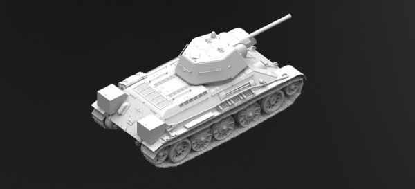 T-34/76 (производство начала 1943 г.),Советский средний танк ІІ МВ, 1:35, (35365)
