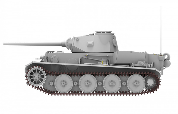 Немецкий танк Pz.kpfw.VI Ausf.b (vk36.01) с рабочими траками, [RM5036]