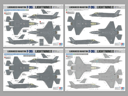 Истребитель Lockheed F-35A Lightning II, 1:48