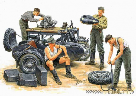 Немецкая моторемонтная бригада, 1:35, (MB3560)