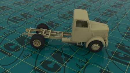 Magirus S330, Германский грузовой автомобиль (производства 1949 г.), 1:35, (35452)