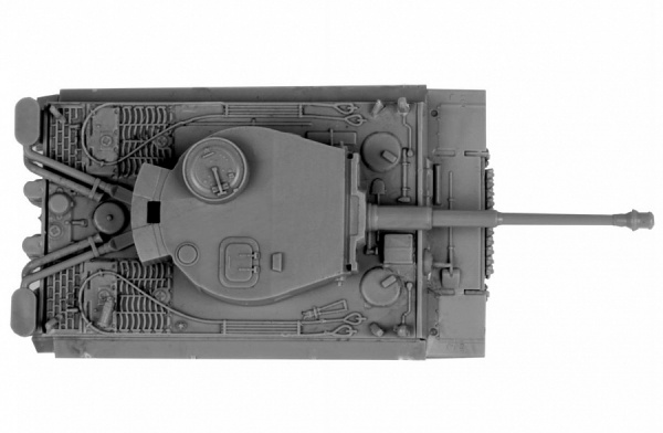 Немецкий танк Т-VI Тигр, 1:100