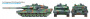 Немецкий основной боевой танк Leopard 2A7V, 1:35, [35387]