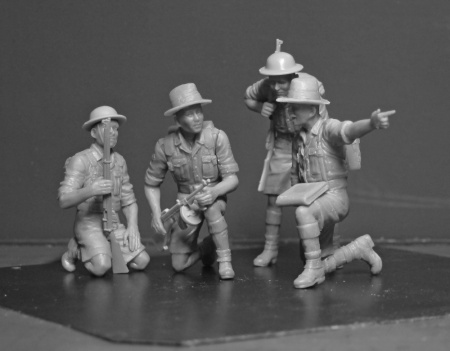 Гуркхские стрелки (1944), (4 фигуры), 1:35, (35563)