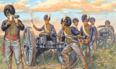 Солдатики Britich Artillery (Napoleonic Wars)