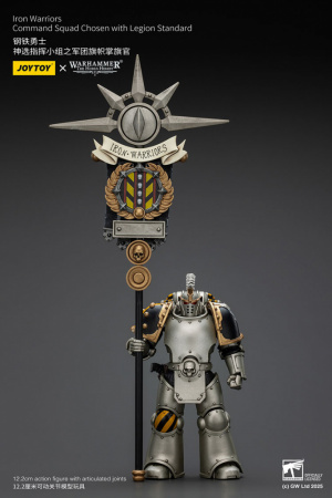 Iron Warriors, Command Squad Chosen with Legion Standard, 1:18, [JT01765]