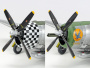 Самолёт P-47D Thunderbolt "Bubbletop", 1:48, [61090]