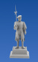 Фигура, Швейцарский гвардеец стражи Ватикана, 1:16