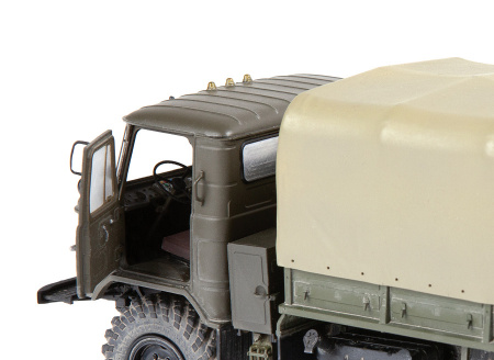 Советский грузовой автомобиль ГАЗ-66, 1:35, [3707]