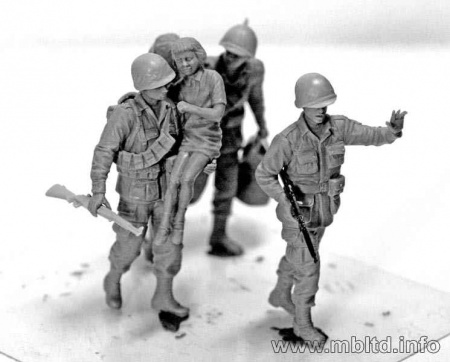 Фигуры Франция, 1944, 1:35, (MB3578)