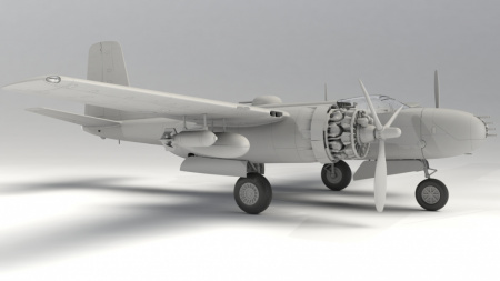A-26В Invader «На Тихоокеанском театре», Американский бомбардировщик II МВ, 1:48, (48285)