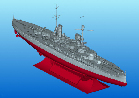 "Маркграф", Германский линейный корабль І МВ, 1:700, (S.017)