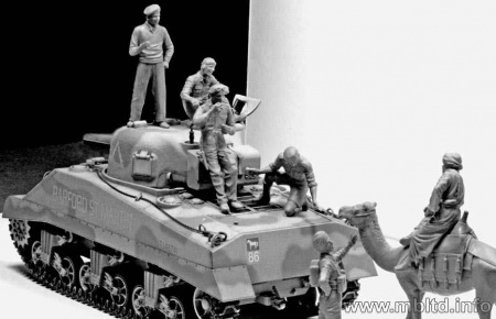 Фигуры Содружество AFV Экипаж, 1:35, (MB3564)