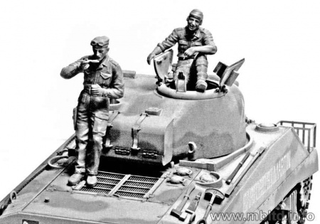 Фигуры Содружество AFV Экипаж, 1:35, (MB3564)