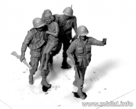 Фигуры Франция, 1944, 1:35, (MB3578)
