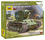 Сов. тяжёлый танк КВ-2, 1:100