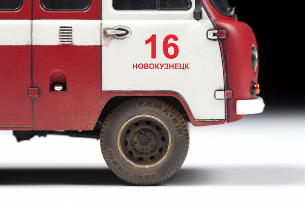 УАЗ «3909» Пожарная служба, 1:43