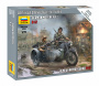 Немецкий мотоцикл R-12, 1:72, [6142]