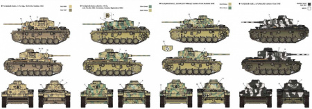 Танк German Panzer III Ausf L “Battle of Kursk” (1:35)