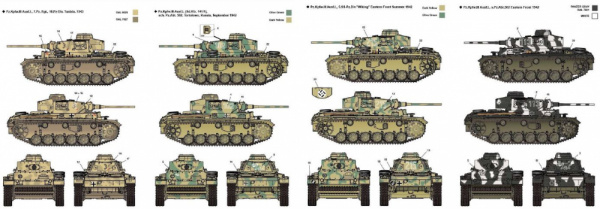 Танк German Panzer III Ausf L “Battle of Kursk” (1:35)