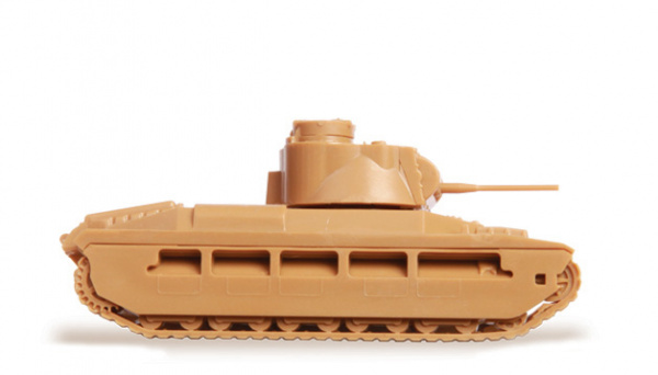 Британский средний танк "Матильда II", 1:100