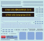 Авианосец USS Enterprise CV-6 The Battle of Midway 80th Anniversary (1:700)