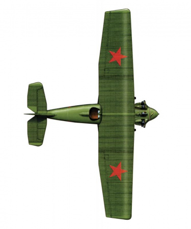 Советский истребитель АНТ-5 (И-4, И-42), 1:72, [7271П]