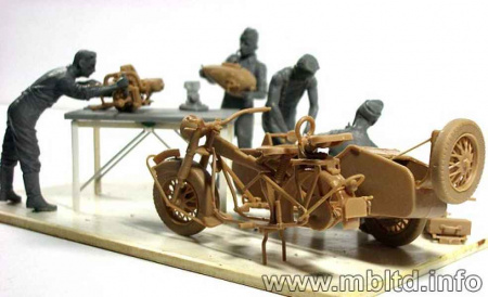 Немецкая моторемонтная бригада, 1:35, (MB3560)