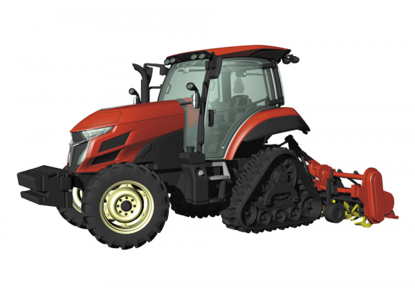 Гусеничный трактор YANMAR YT5113A Delta Crawler/Rotary (в комплект входит 1 фигура) (Limited Edition), 1:35, [66107]