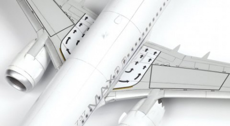 Пассажирский авиалайнер "Боинг-737-8 МАХ", 1:144