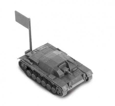 Немецкое штурмовое орудие Stug-III Ausf.B, 1:100