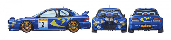 Автомобиль Subaru Impreza WRC.98 - Monte Carlo, 1:24, [24199]