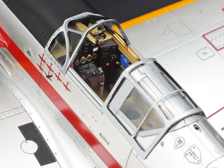 Самолёт Kawasaki Ki-61-Id Hien (Литники хромированные), 1/48