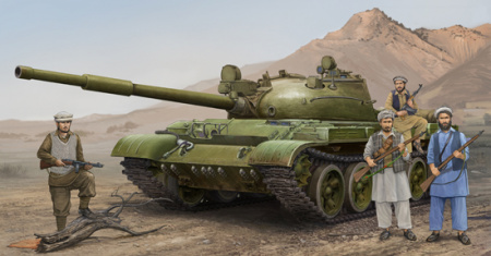 Советский средний танк T-62 Mod.1975 (Mod.1962+KTD2), 1:35, [01551]