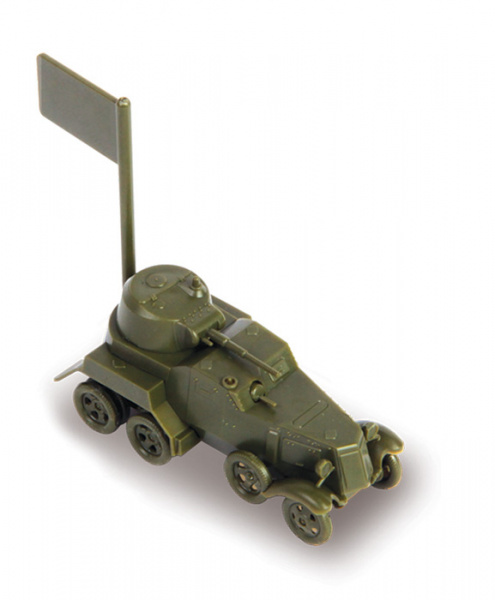 Советский бронеавтомобиль БА-10, 1:100