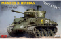 Американский средний танк Sherman M4A3E8 с рабочими траками, 1:35, [RM5028]