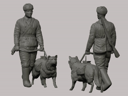 Истребители танков с собаками, 1:35