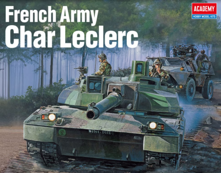 Танк French Army Char Leclerc, 1:72, (13427)