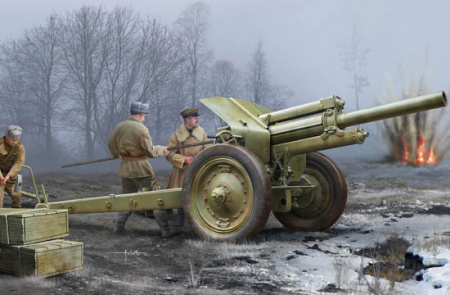 Советская 122-мм гаубица М-30 образца 1938 года (ранний выпуск), 1:35, [02343]