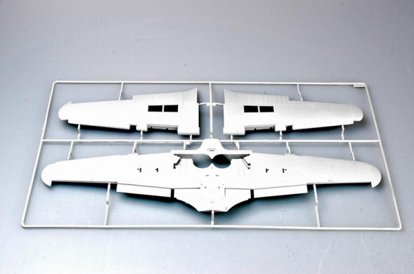 Самолет "Hurricane" MK.II C, 1:24, [02415]