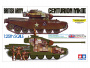 Английский танк Centurion Mk III (сборные гусеницы, рабочая подвеска, внутрення детал.салона, 5 фигур)