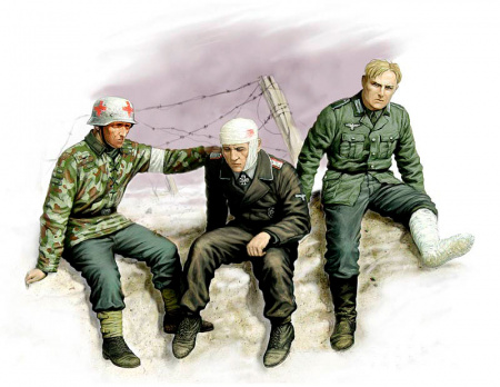 Фигуры “Билет домой”, Немецкие солдаты, 1941-1943 г, 1:35, (MB3552)